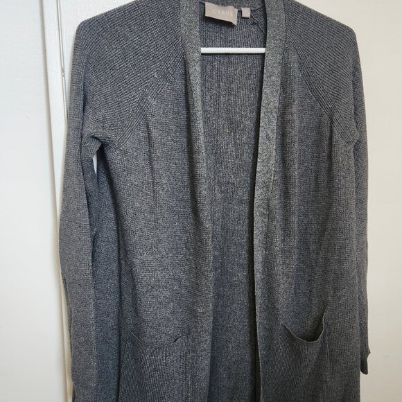 Cyrus  Open Cardigan - Grey - Picture 5 of 9
